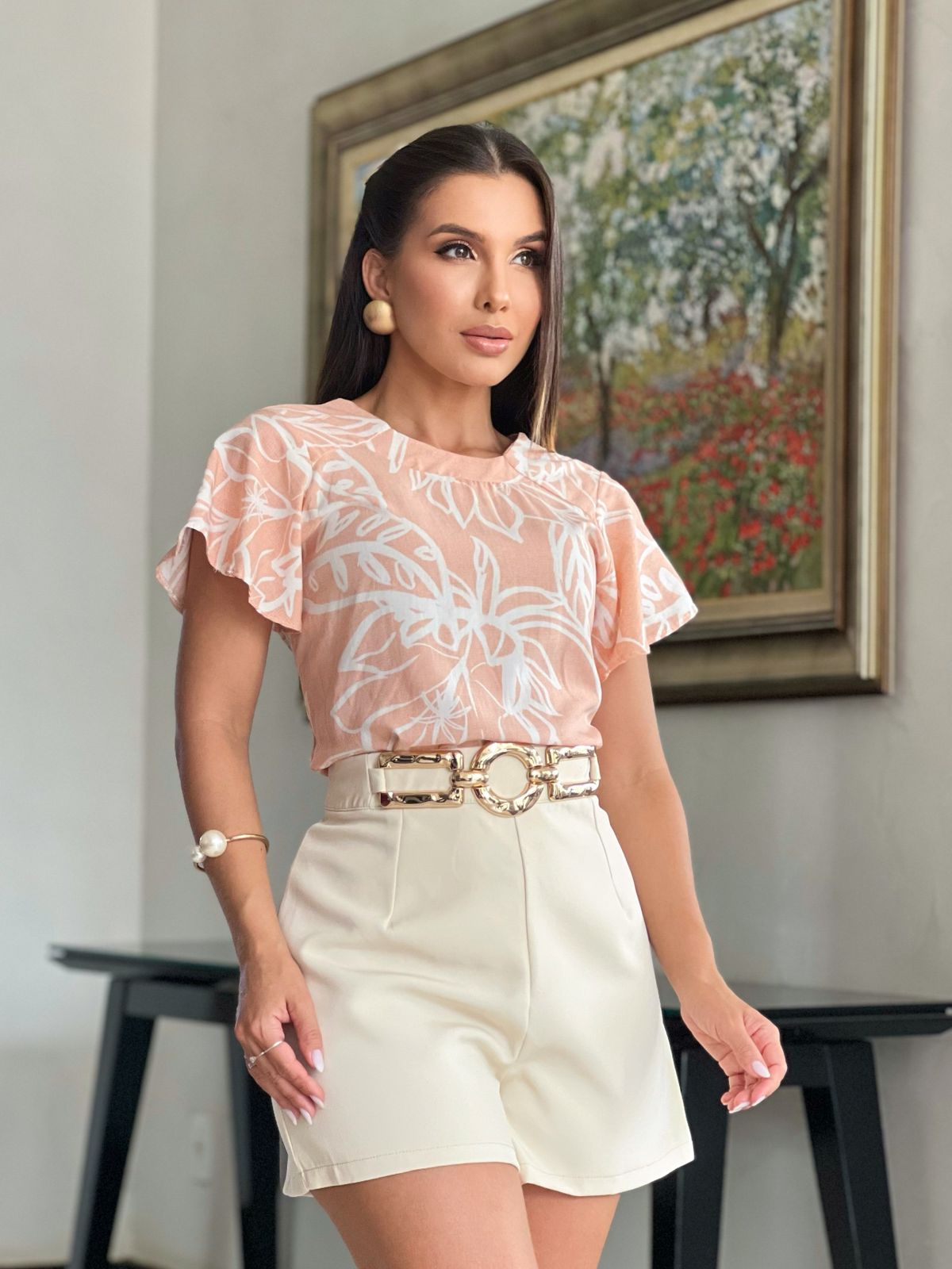 BLUSA BABADO IARA 16617