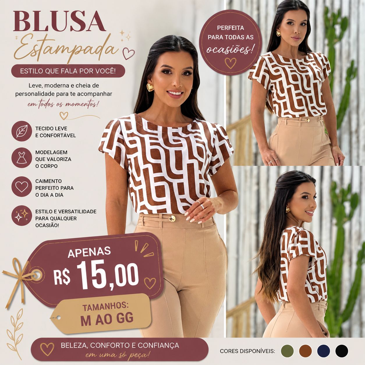 Blusa mangueira
