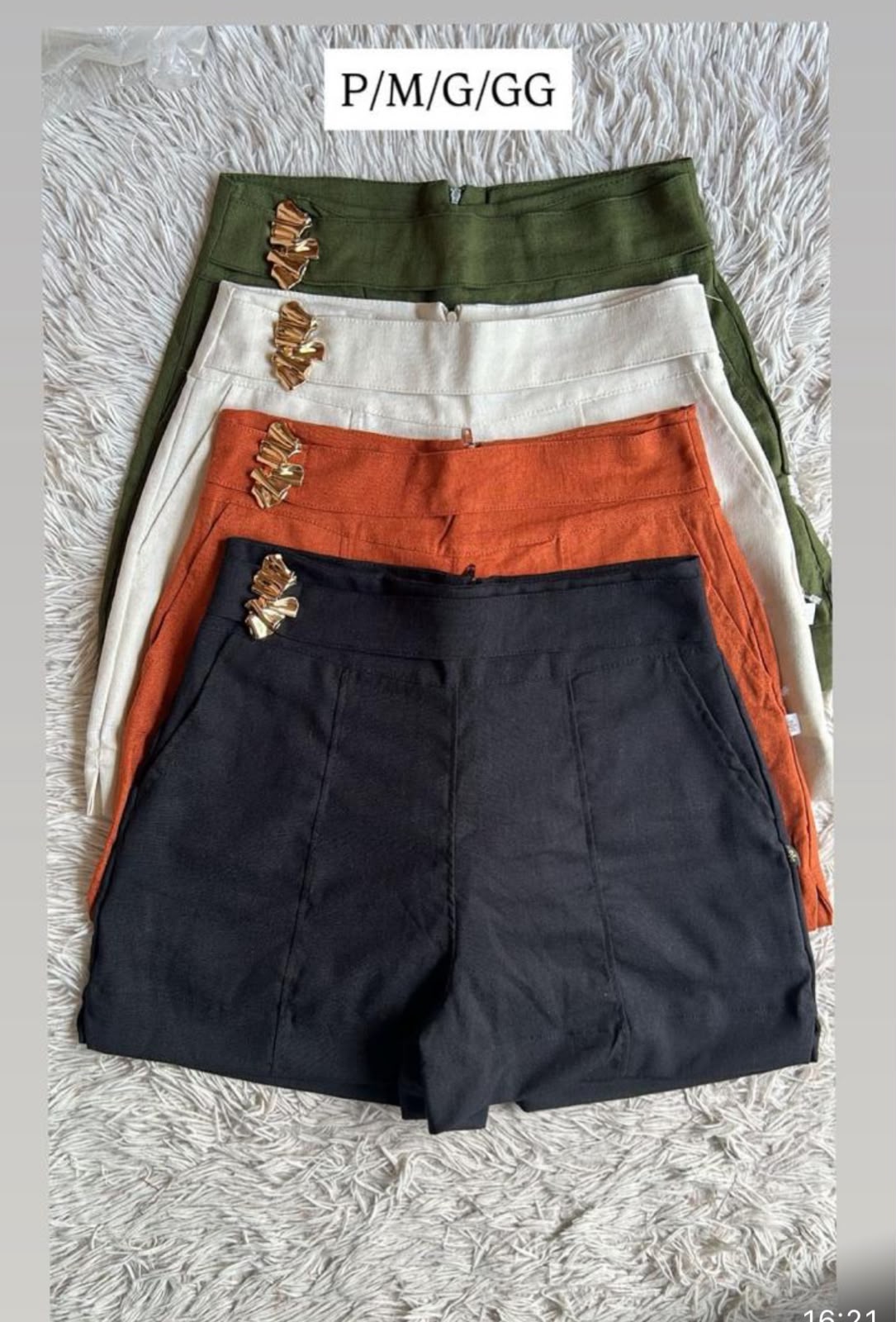 short com organico