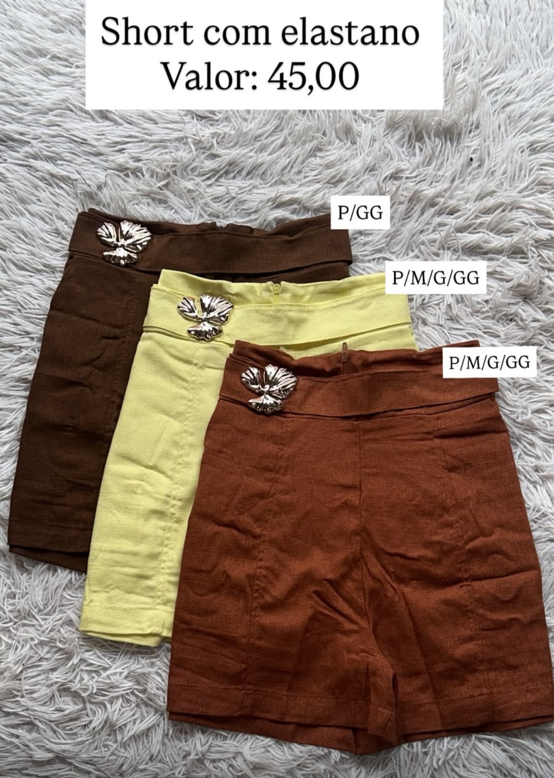 short organico flor